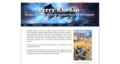 Desktop Screenshot of perry-rhodan.fr